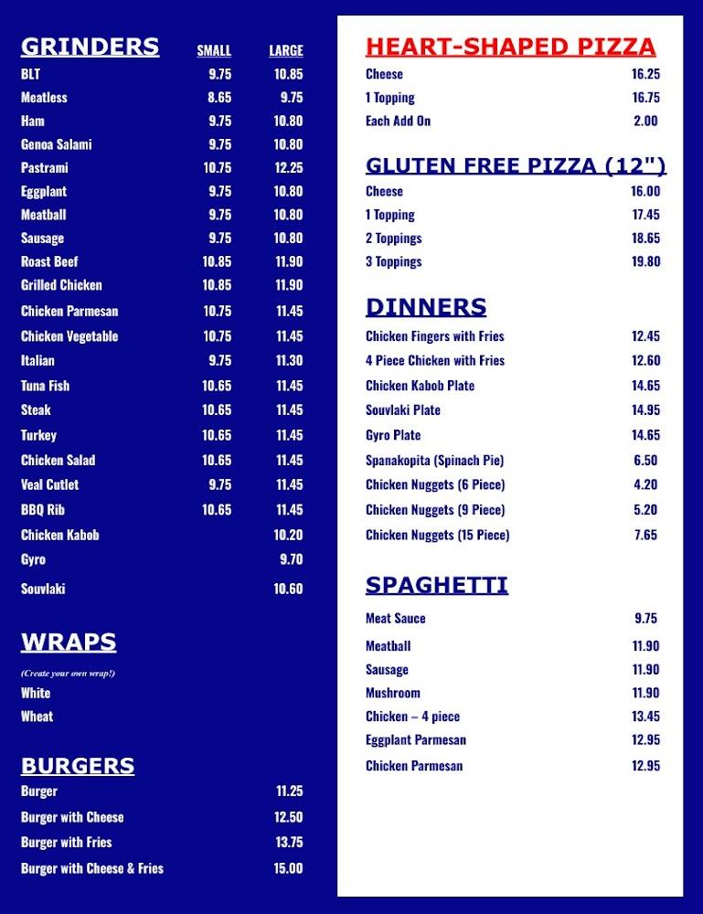 Athens Pizza & Family Restaurant Blt
